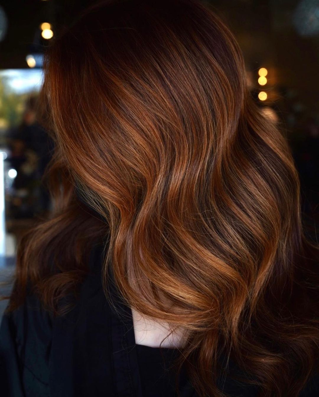 Vivid Copper Highlights with Dark Underlayer